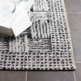 thumbnail image 5 of SAFAVIEH Barbados Asa Geometric Indoor/Outdoor Area Rug, Black/Ivory, 8' x 10'5", 5 of 11
