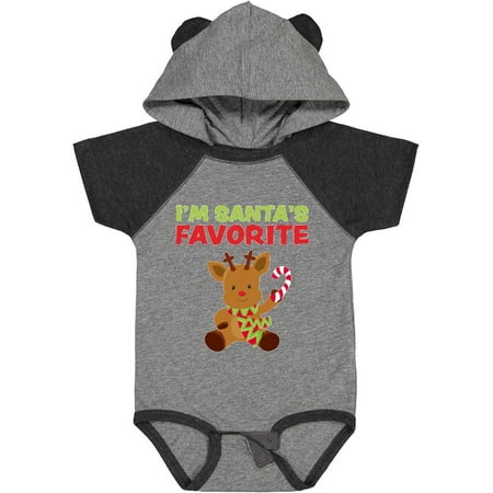 

Inktastic I m Santa s Favorite Reindeer Gift Baby Boy or Baby Girl Bodysuit