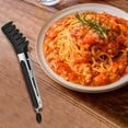Zhimenggg Stainless Steel Pasta Tong with Silicone Tips Non Food
