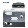 thumbnail image 4 of 2 Port Waterproof POE Repeater IP66 10/100Mbps 1 to 2 PoE Extender with IEEE802.3Af/At 48V Outdoor for POE Switch Camera, 4 of 8