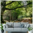 thumbnail image 4 of Shiartex Tapestry For Bedroom Wall Blanket Decor Big Tree Forest Plants Tapestries Hanging Tapiz Tapestrys Room Decor Home Decorations Aesthetic Funny Nature Multi Size Painting, 4 of 6