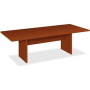Rectangular Conference Table with Slab Base