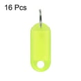 thumbnail image 2 of Uxcell 50x20mm Plastic Key Tags with Split Keyring Yellow 10 Count, 2 of 4