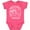 Vintage Hot Pink, variant on Inktastic Summer Vacation Mode Panama City Beach Florida Boys or Girls Baby Bodysuit