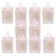 thumbnail image 3 of Window Bags Flower Packaging Gift Carrying Elegant Appearance Women Event Planners Pink 35.00X25.00X18.00CM 10Pcs, 3 of 5