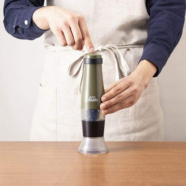 KALITA Coffee Mill Hand ground battery type coffee grinder Army