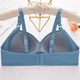 thumbnail image 3 of Abcnature Women Daily Comfort Bras Embroidery Thin Style Ventilate Back Buckle Bras without Steel Rim, 3 of 4