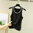 thumbnail image 2 of hotojiny Pajama Tank Tops for Women Summer Soft Comfy V Neck Loose Fit Sleepwear Casual Sleeveless Shirts Fashion 2025, 2 of 3