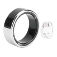 thumbnail image 1 of Smart Ring with Touch Screen, Multiple Sports Modes, IP68 Waterproof, for Climbing, Cycling, Running, Silver, 23mm, Size 11, 1 of 4