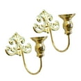 thumbnail image 2 of Kuntesetty 2 Wall Sconces, Decorative Taper Candle Holders for Stick Candles, Ideal for Hallways Or Living Rooms. They Also Serve As Decorative Ornaments for Gold, 2 of 5