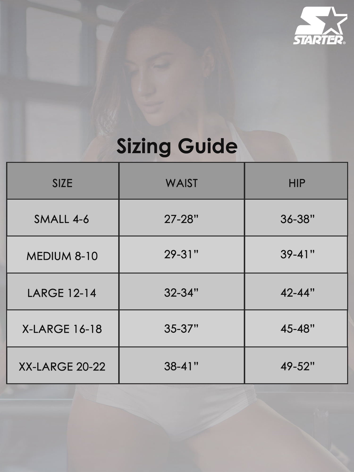 Starter Women's Seamless Briefs Underwear, 6-pack