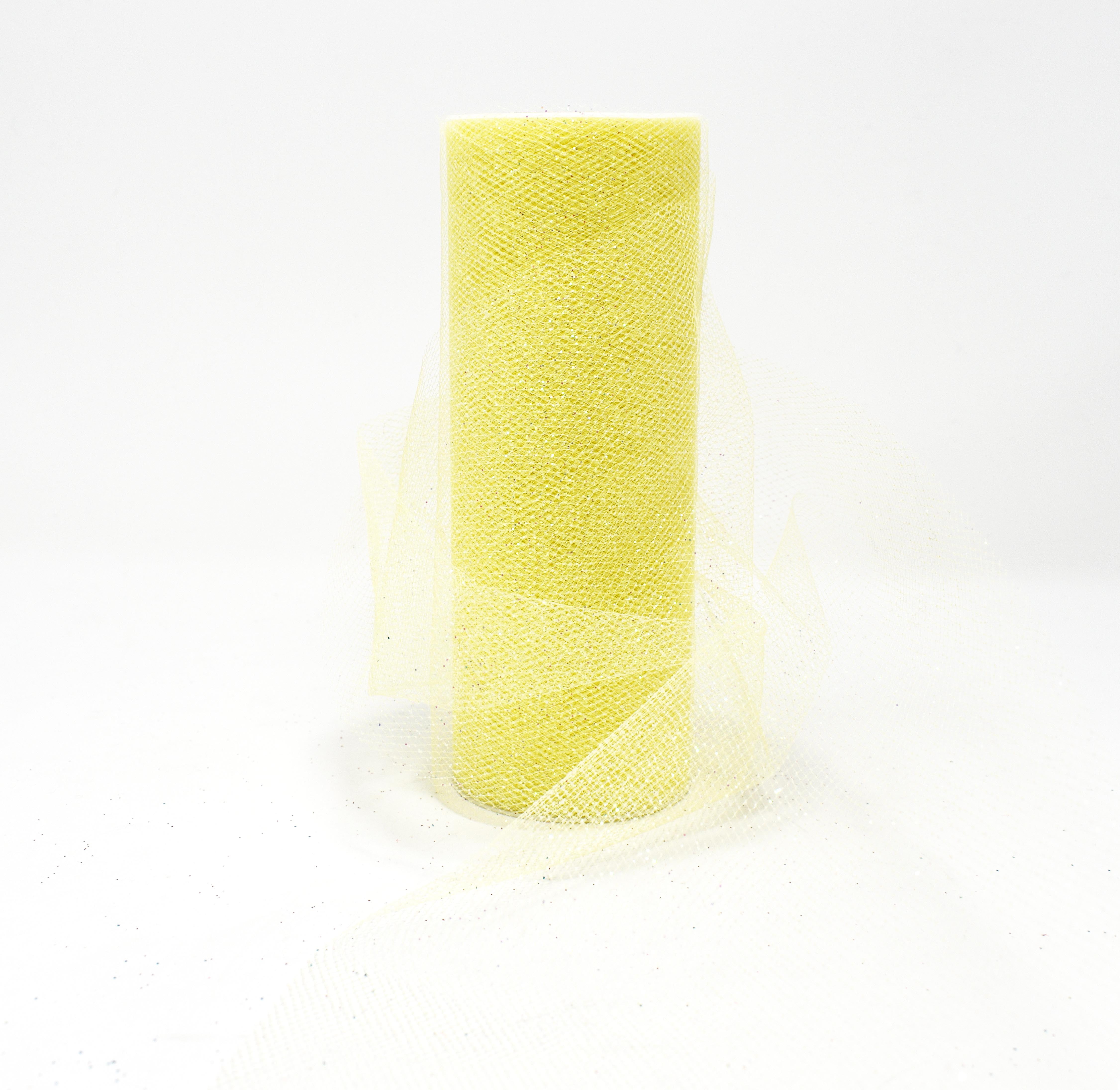 Craft And Party (2 Packs) 6" x 10 Yards Wedding Confetti Glitter Tulle