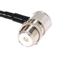 thumbnail image 3 of Cable De Extensión Conectores PL259 Para Antena De Radio De Vías Para Automóvil - 10 Pies (3 Metros), Negro Baoblaze Cable PL259 UHF a SO239, 3 of 8