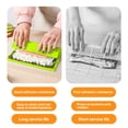thumbnail image 4 of Sushi Rolling Mat | Non-Stick Bamboo Makisu for Hand Rolls | Easy to Clean & Reusable | Includes 1 Piece | Wavy Grain Design for Perfect Rice, 4 of 11
