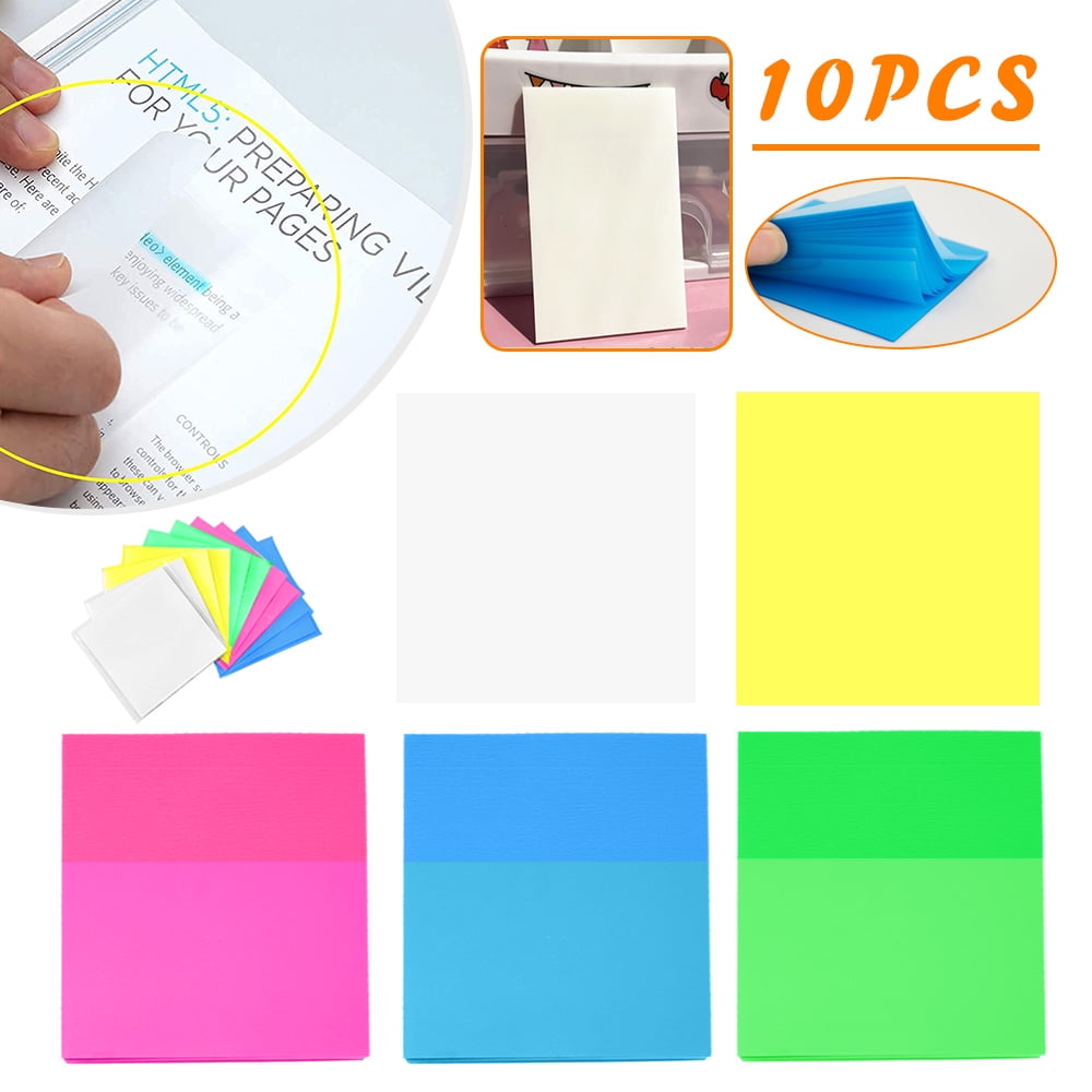 500 Pcs 3x3" Removable Sticky Post Sticky Notes  Self-Stick Pads For Office Home