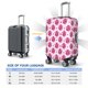 thumbnail image 4 of Balery Groovy Pink Disco Balls Funda de equipaje, fundas para maletas, elástica, lavable, protector de maletas, compatible con maletas de 18 a 32 pulgadas-Large, 4 of 7