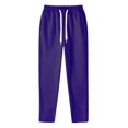 thumbnail image 5 of Linfrsh Big and Tall Sweatpants for Men Casual Pants for Men Baggy Straight Leg Athletic Jogger Pants with Pocket Purple,3XL, 5 of 5