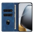 thumbnail image 3 of Leather For Motorola Edge 60 Pro 6.7-inch Case , RFID Blocking,Flip Color blocking Wallet Leather Case With Card Holder Magnetic Closure Shockproof Kickstand Protective Phone Cases Cover,Light Blue, 3 of 9