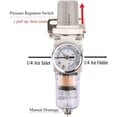 thumbnail image 3 of Filtro de aire neumático innovador, elemento de latón que garantiza durabilidad y eficiencia para aplicaciones de aire comprimido, regulador de presión ajustable combinado con fácil operación,, 3 of 5