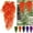 Green,Orange,Black,Purple,Blue, variant on Orange Artificial Hanging Plants - 2 Pack 29.9 Inch Faux Ivy Vines for Wall, Shelf, Patio, Fall Decor, Autumn Home Office Greenery