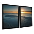 thumbnail image 2 of ArtWall Steve Ainsworth "Sanibel Sunrise II" 2-Piece Floater Framed Canvas Set, 2 of 2