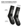 thumbnail image 3 of Athletic Socks 911 Dispatcher Thin Gold Line Flag Sport Running Calf Socks Crew Socks for Men Women, 3 of 7