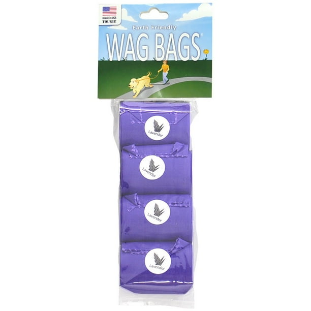 Wag Bags Refill LAVENDER SCENTED 60 Bags