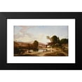 thumbnail image 2 of Alexandre-Gabriel Decamps 14x10 Black Modern Framed Museum Art Print Titled - Souvenir of Turkey of Asia (Surroundings of Smyrne) (1840), 2 of 5