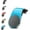 Blue, variant on Mobile Phone Navigation Magnetic Bracket, Strong Magnet Mount for Any Smartphone, L Type 360 °   Rotatable Car Phone Mount