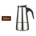 thumbnail image 2 of 2/4/6/9 Cups Moka Pot Coffee Maker,Stainless Steel Moka Pot Maker Coffee Cookers, 2 of 11