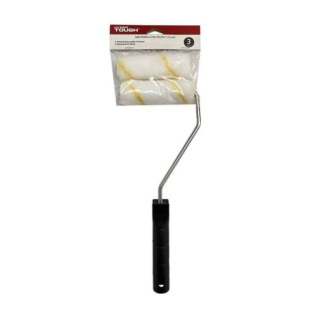 Rodillo para Pintar Hyper Tough para Pintar de Felpa 4 Pulgadas
