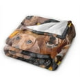 thumbnail image 2 of Wijzvio Dachshund Dog Throw Blanket Soft Fuzzy Fleece Blanket For Couch Bed Living Room Decoration 80"X60", 2 of 9