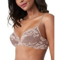 thumbnail image 3 of Wacoal Women's Instant Icon Underwire Bra 851322 Caf Au Lait 34D, 3 of 5
