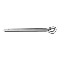 Huyett Cotter Pin,3/32 in dia,1 in L,PK100 WWG-093-1000-80