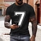 thumbnail image 1 of Tops para hombre, blusas y camisas de cuello redondo y manga corta para hombre, blusas estampadas de moda para hombre, jersey de cuello redondo y manga corta, blusa de poliéster para hombre., 1 of 6
