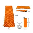 thumbnail image 3 of Sleeping Pads and Mats Sleeping Pad for Camping - Ultralight Sleeping Mat for Camping,Backpacking,Hiking -,Inflatable & Compact Camping Atmosphere Mattress, 3 of 8