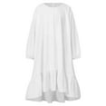 thumbnail image 3 of Ketyyh-chn99 Girl Clothes Toddler Kids Princess Floral Tulle Party Dress Outfits White,L, 3 of 5