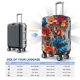 thumbnail image 4 of Rateoe 3D Butterfly Printed Luggage Cover, Suitcase Protector Fits 18-32 Inch Luggage-X-Large, 4 of 7