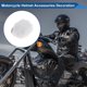thumbnail image 3 of Accesorios para Casco de Motocicleta Decoración Orejas de Oso 3D para Cascos de Motocicleta Bicicleta Esquí Pegatinas de Peluche Blancas 1 Set, 3 of 6