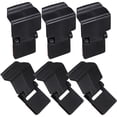 thumbnail image 1 of FONDOTIN 6Pcs Reptile Tank Locks for Turtle Tank and Reptile Breeding in Black Plastic, 1 of 6