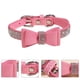 thumbnail image 5 of 1 Set Rhinestone Cuello Perro Ajustable Bowknot Dog Collar Cuello de Entrenamiento de Perro, 5 of 6