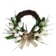 thumbnail image 5 of UPGRATOR White Floral Hanging Wreath Decor for Door Fireplace and Wall Decoration, 5 of 8