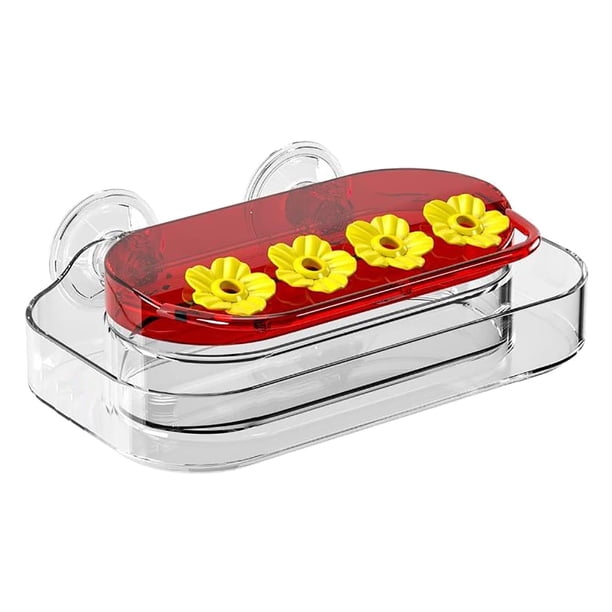 Comederos para colibríes para ventanas Comederos para colibríes para ventanas con ventosa Bebedero para colibríes Comedero para colibríes