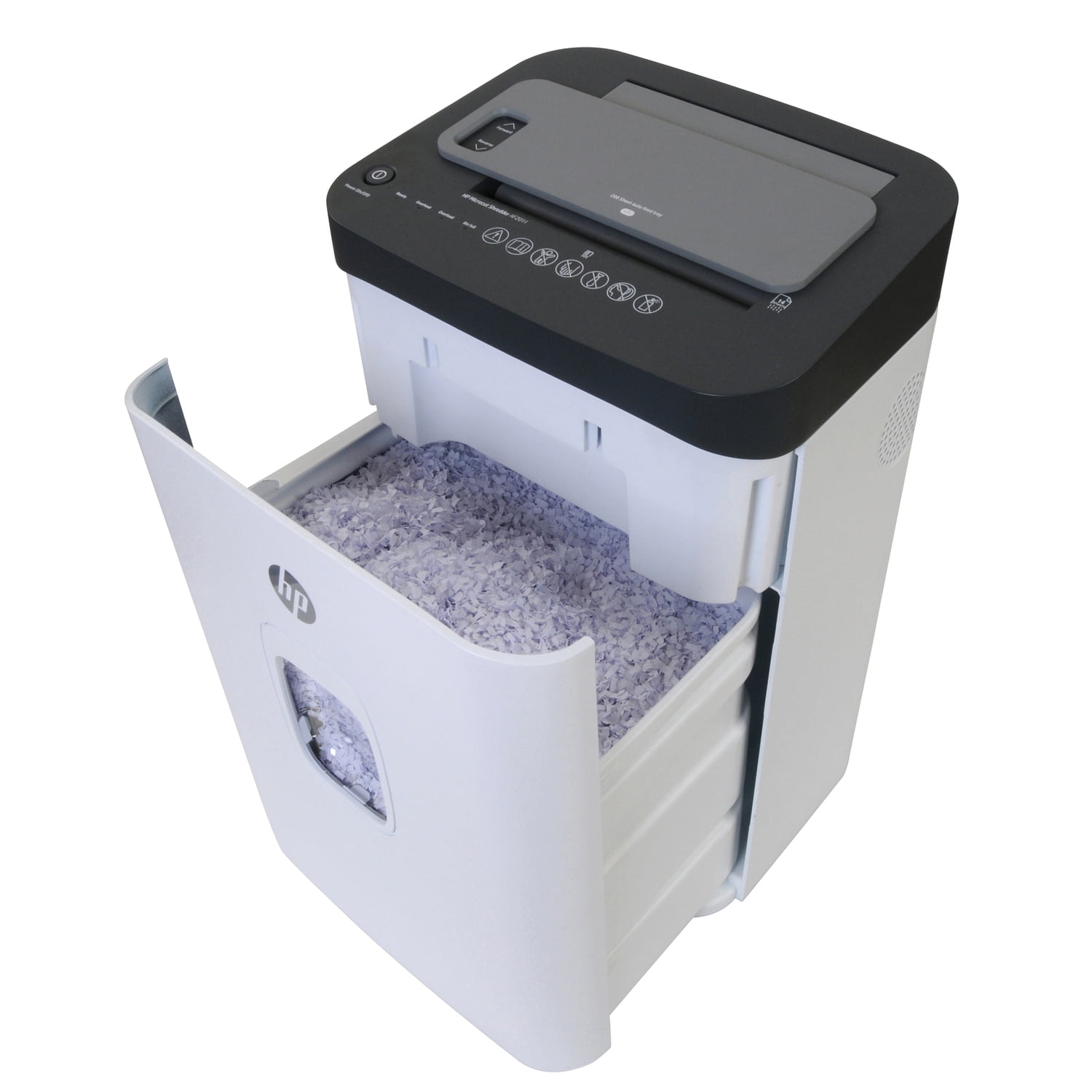 HP AF2014 200-Sheet Microcut Heavy-Duty Auto-Feed Shredder