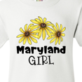 thumbnail image 4 of Inktastic Maryland Girl Black Eyed Susans Flowers Youth T-Shirt, 4 of 5