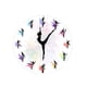 thumbnail image 5 of Toystoory Reloj de pared moderno con cronometraje preciso, elegante reloj con tecla de Piano, construcción duradera, Ballet silencioso 4 ballet 4 2Conjunto, 5 of 6