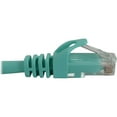 thumbnail image 3 of Eaton Tripp Lite Series Cat6a 10G Snagless Molded UTP Ethernet Cable (RJ45 M/M), PoE, Aqua, 1 ft. (0.3 m), 3 of 4