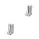 thumbnail image 1 of Injueey Bolsa de almacenamiento de botas de PVC con cremallera, reutilizable, plegable, transparente, impermeable, a prueba de humedad, Gris Largo 2piezas, 1 of 6