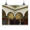 thumbnail image 2 of Print: Oil Painting Floral Arch Fills Located In Atrium, Second Level, 2 of 4