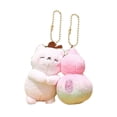 thumbnail image 3 of Cartoon Keychain with Magnetic Attraction Soft Fabric Cat Gourd Keychain Pair with Magnetic Feature Stylish Bag Decors, 3 of 11